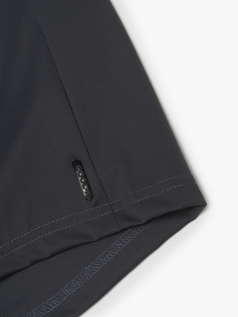 Quần Short Cool-X In Logo Form Straight QS084 Xanh Đen