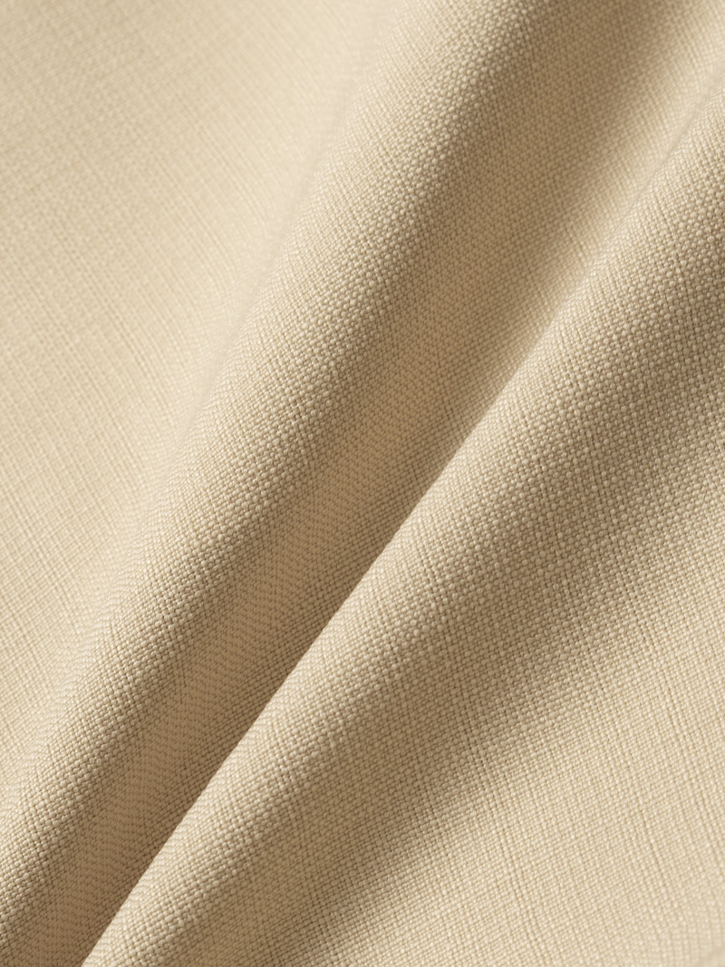 Quần Short Linen Trơn Form Straight QS085 Màu Be