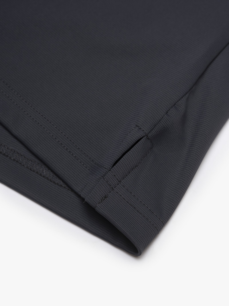 Áo Polo Cool-X In Viền Bo Cổ Form Slimfit PO186 Xanh Đen