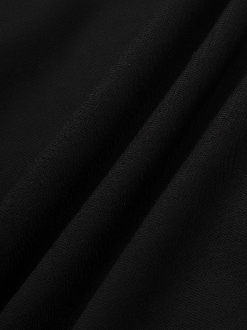 Áo Polo Signature Stripe Trơn Form Regular PO193 Màu Đen