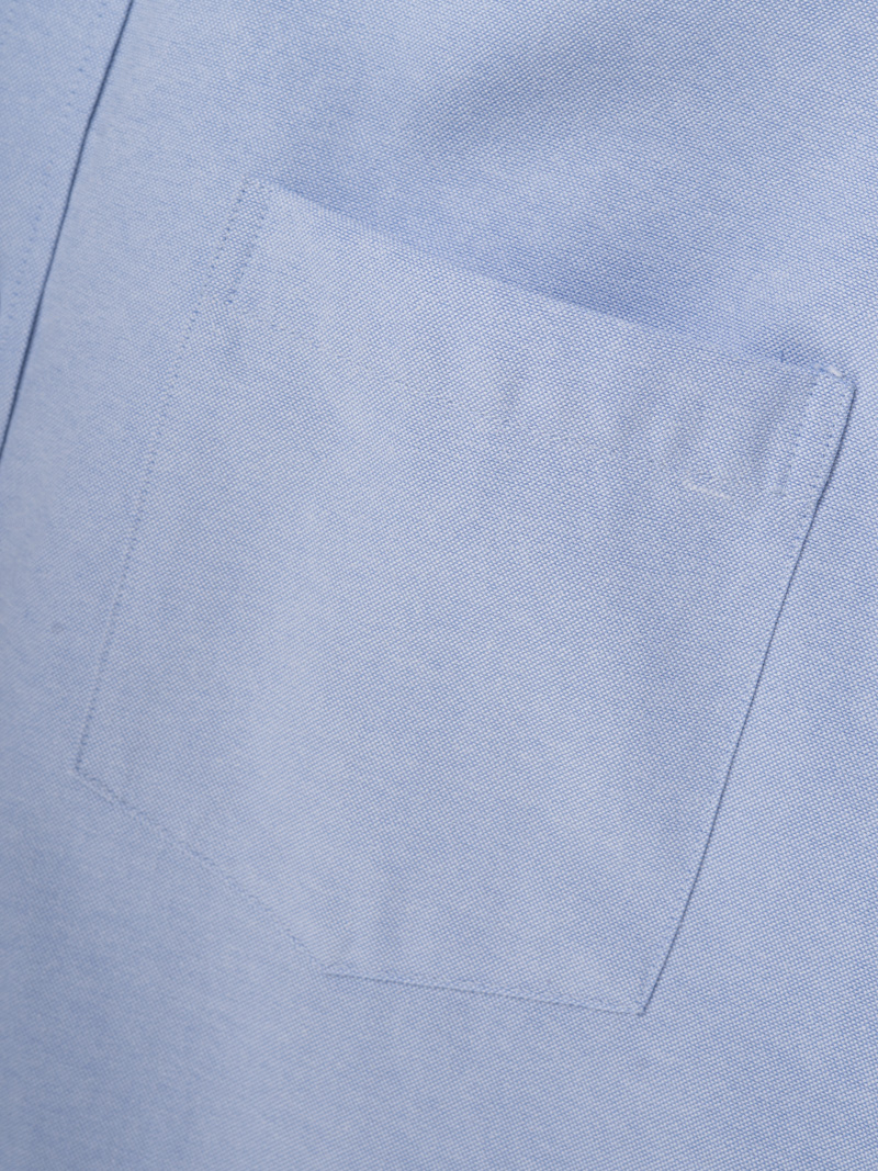 Áo Sơ Mi Oxford Signature Stripe Form Regular SM209 Màu Xanh Biển