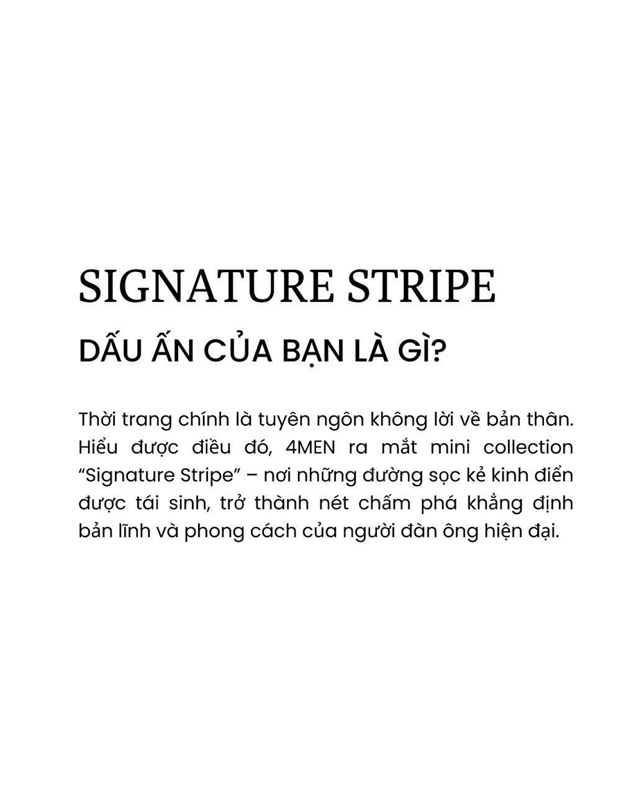 SIGNATURE STRIPE 4MEN MOBILE