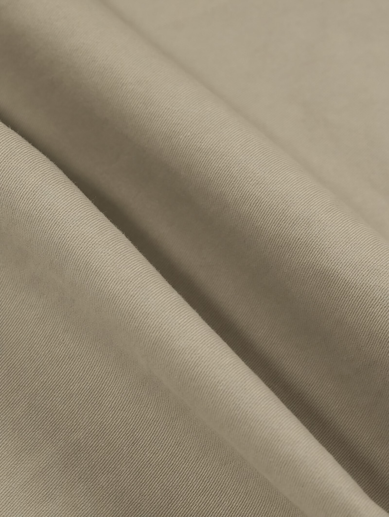 Quần Kaki Signature Stripe Trơn Form Regular QK036 Màu Be