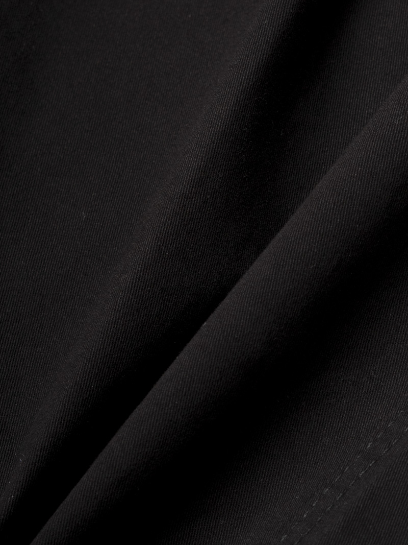 Quần Short Signature Stripe Form Straight QS088 Màu Đen