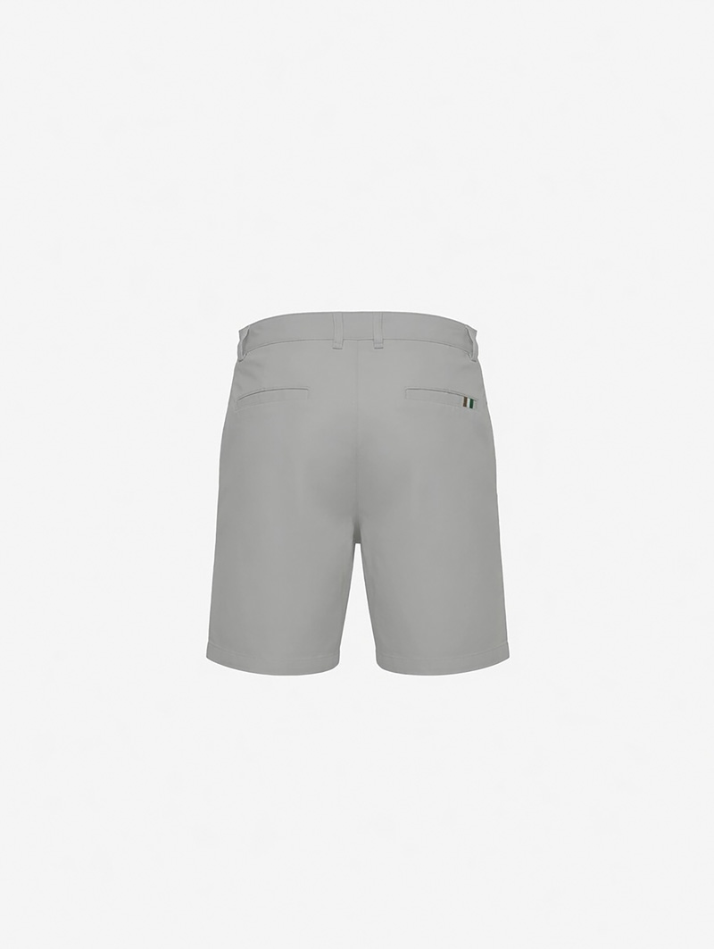 Quần Short Signature Stripe Form Straight QS088 Màu Xám