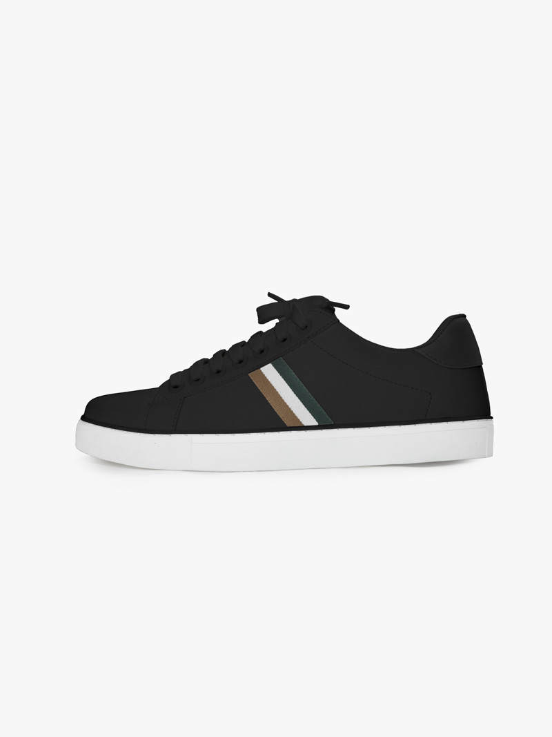 Giày thể thao signature stripe 3 Sọc 4MEN G023 Màu Trắng
