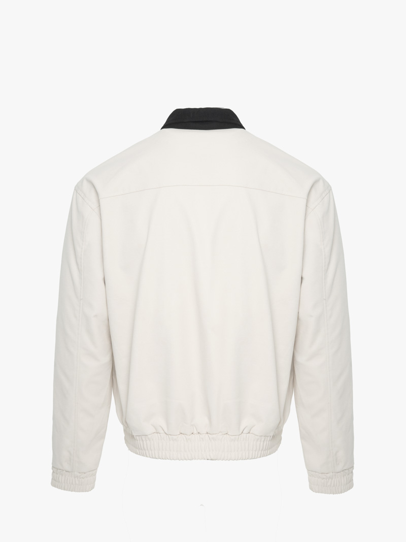 Áo Khoác Blouson Form Relax AK083 Màu Be