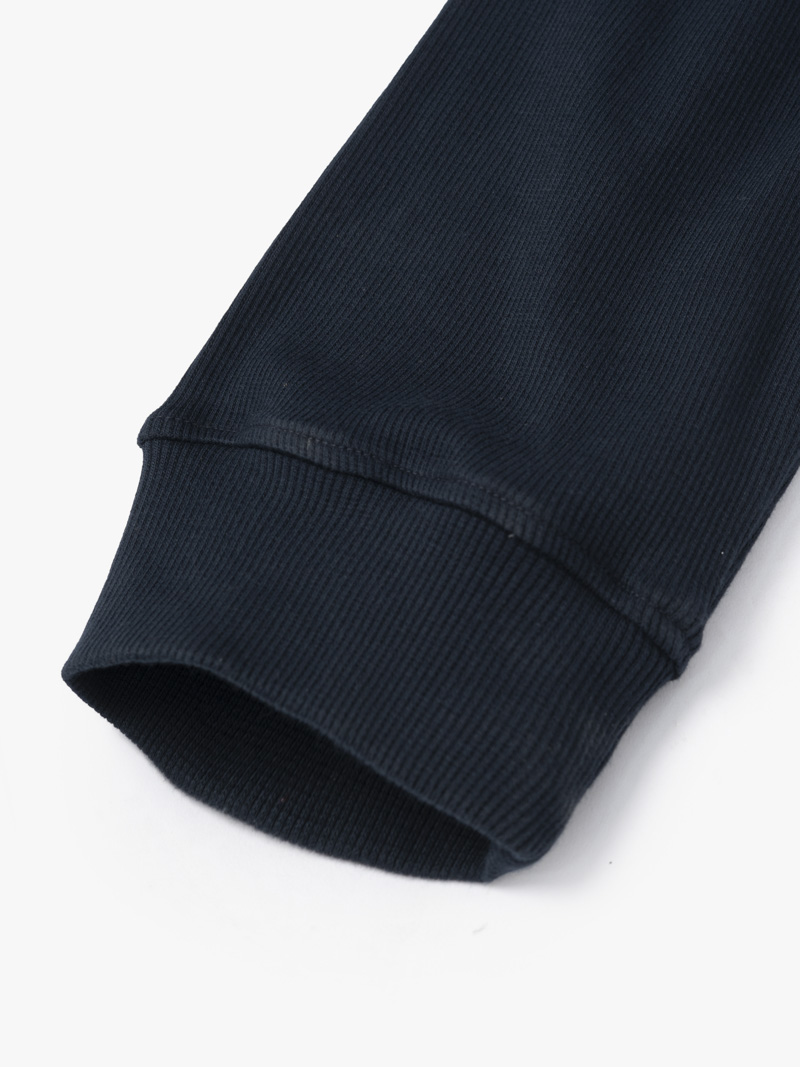 Áo Sweatshirt Trơn Dây Kéo Form Regular AS006 Màu Xanh Đen