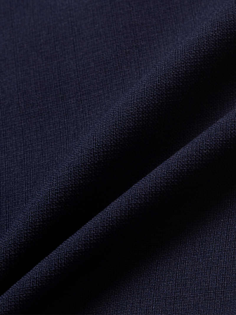 Quần Short Linen Trơn Form Straight QS085 Màu Xanh Đen