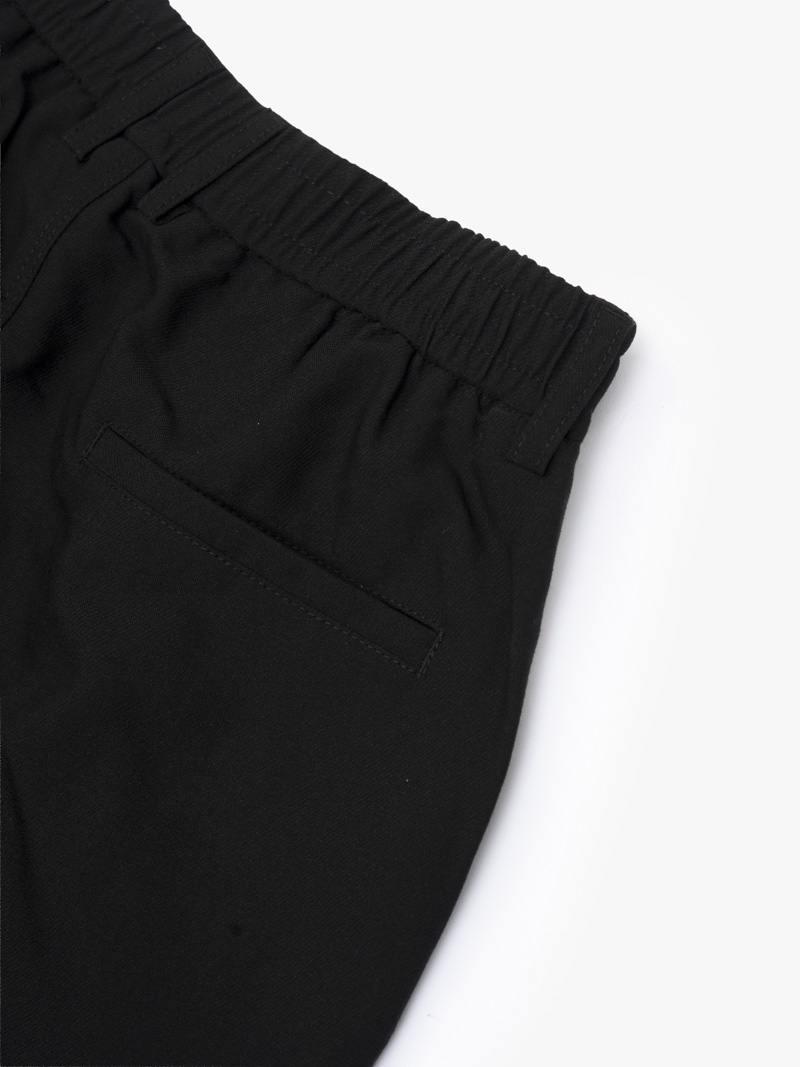 Quần Short Lưng Thun Form Regular QS089 Màu Đen