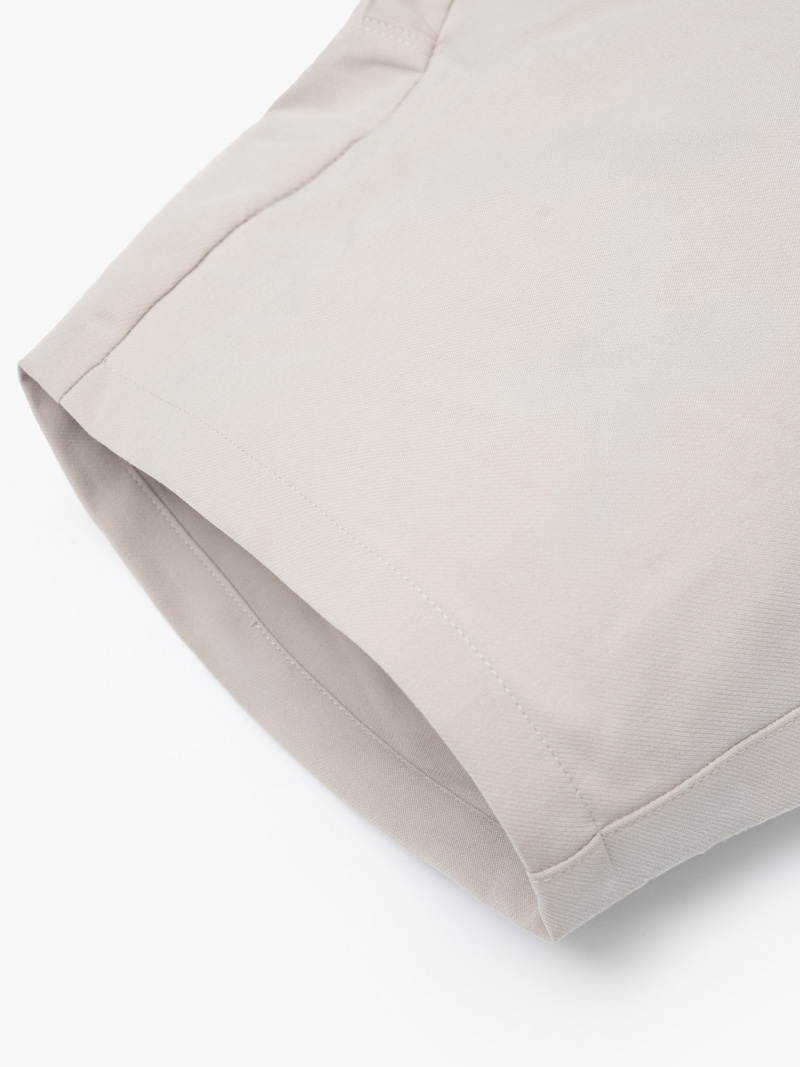 Quần Short Lưng Thun Form Regular QS089 Màu Nâu Xám