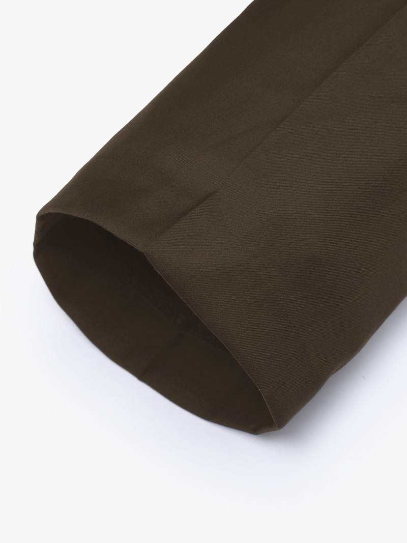 Quần Tây Trơn Xếp Ly Form Straight QT075 Màu Nâu