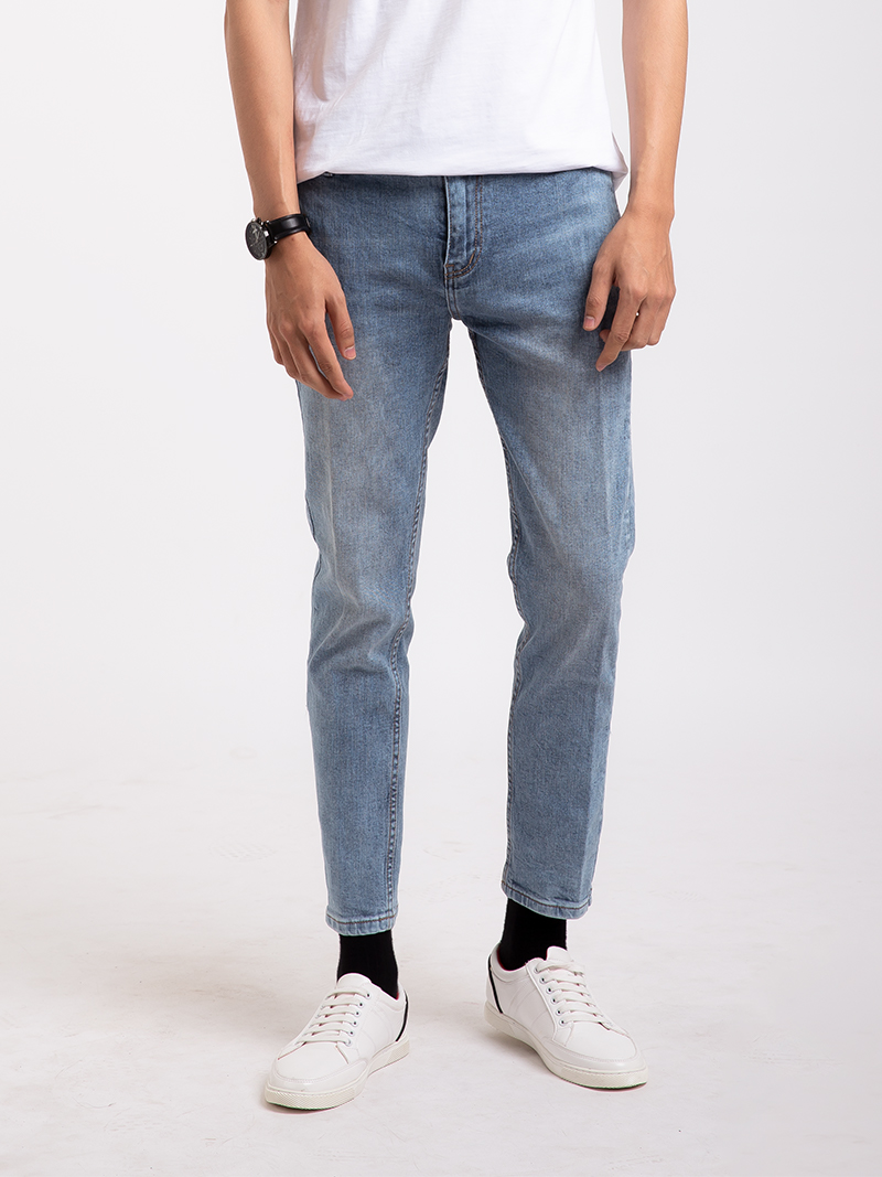 quan jean tui mo slim-cropped qj1659