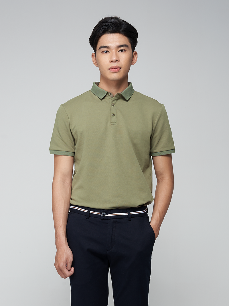 ao polo tron twill solid po014