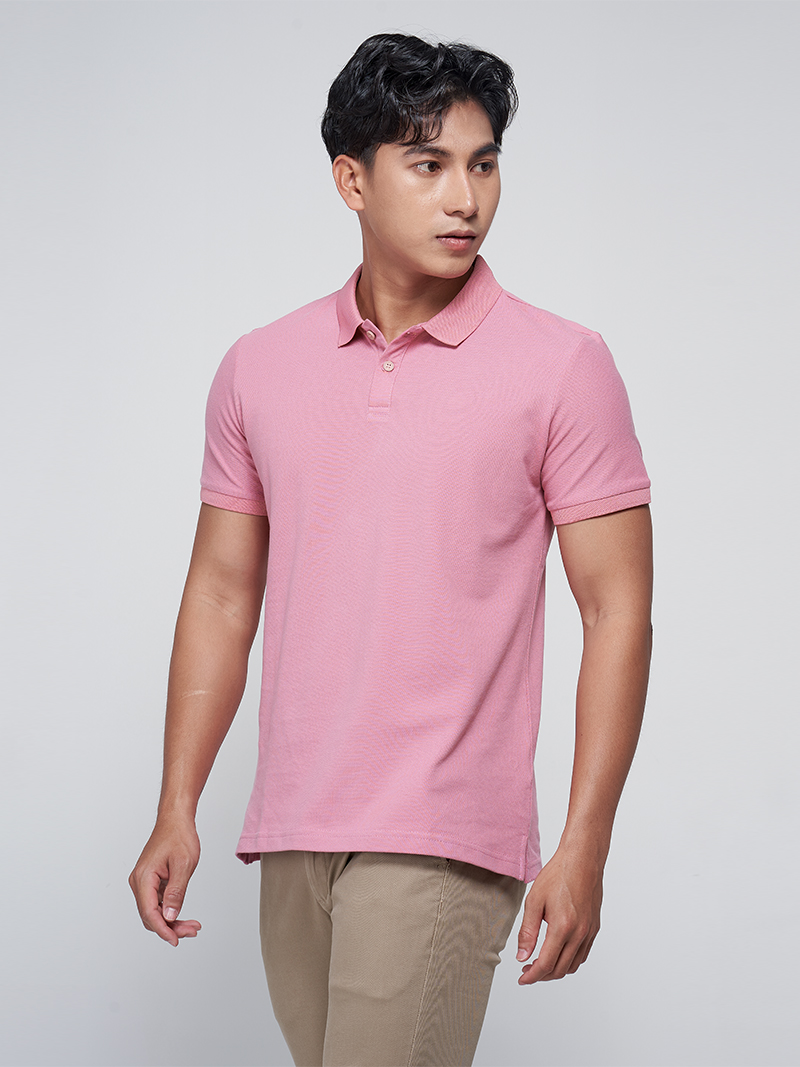 áo polo tron basic po016