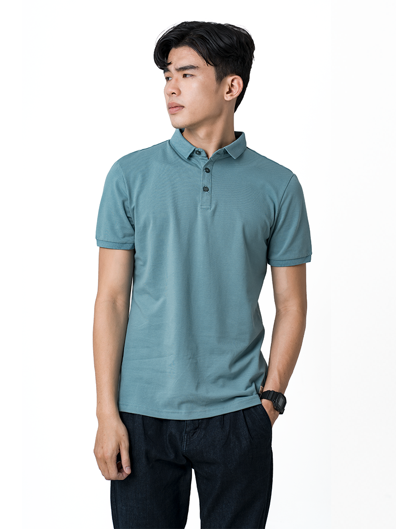 ao polo gan nhan po028