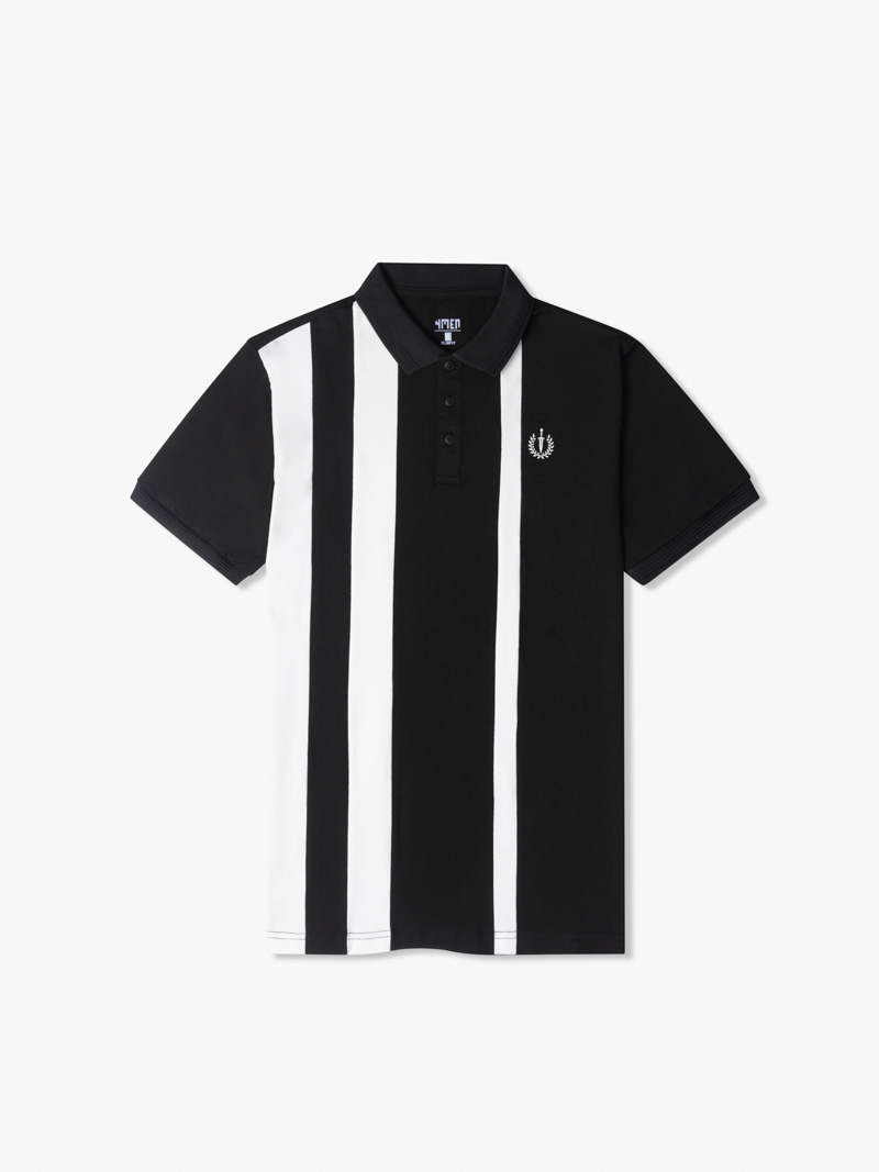 ao polo phoi soc form slimfit po103