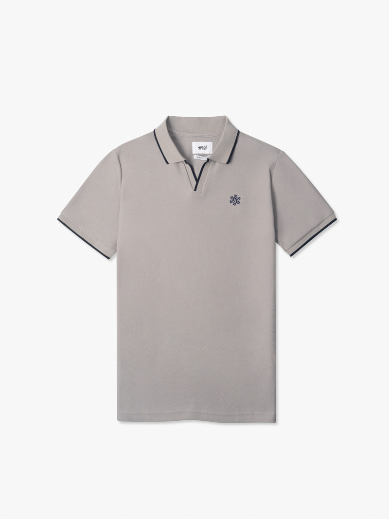 ao polo mat chim co v theu wave form slimfit po107