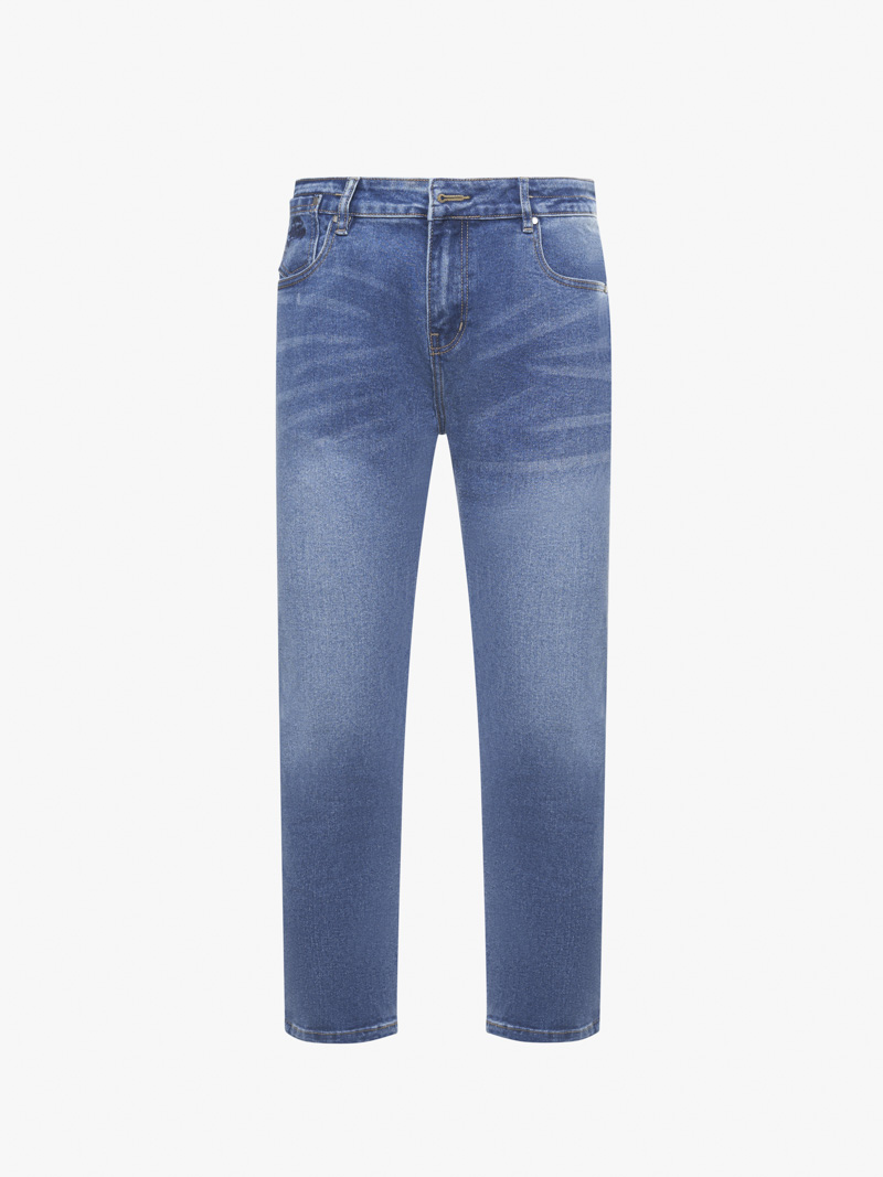 quan jeans xanh tui dap lung theu vintage form regular qj094