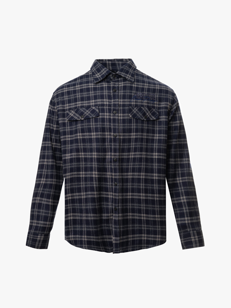 ao overshirt vai caro flannel theu heritage form loose sm166