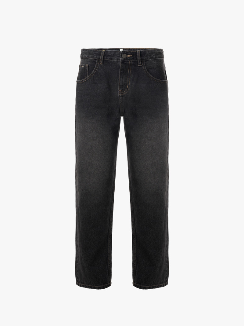 quan jeans theu 4m tui sau form straight qj104