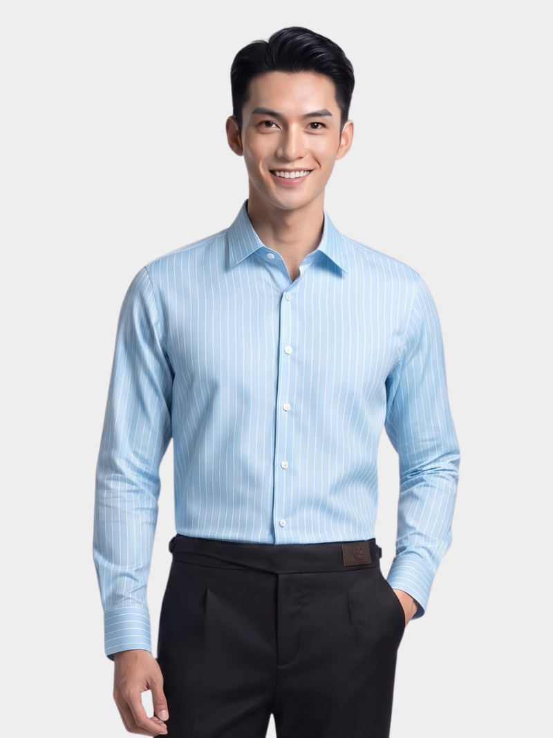 ao so mi soc form slimfit sm172