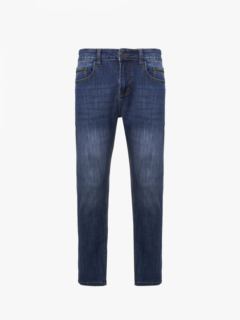 Quần Jean Thêu Chữ M Form Slimfit QJ110