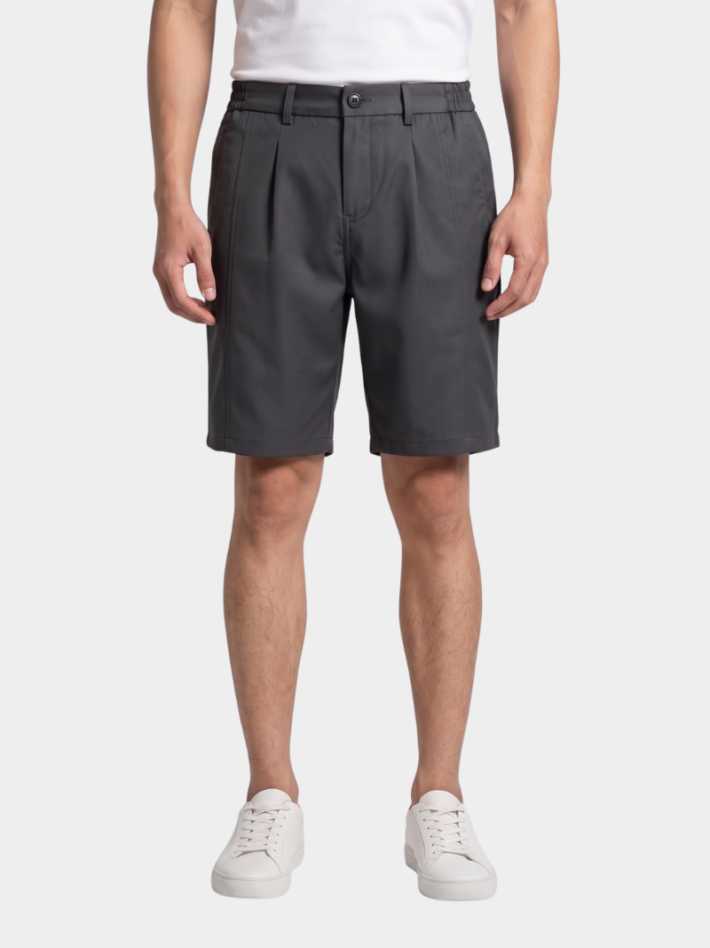 quan short kaki lung thun xep ly form regular qs065