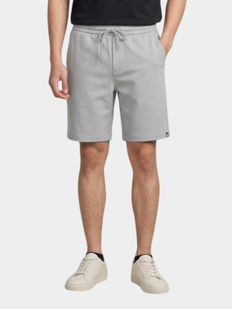 quan short kaki lung thun gan nhan trang tri form straight qs067
