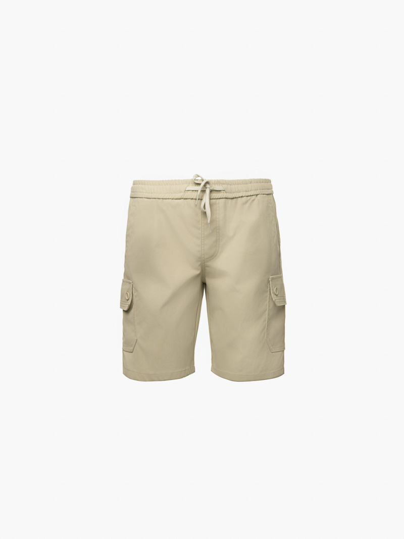 quan short kaki trang tri duong dieu 2 ben tui hop form straight qs073 mau be dam