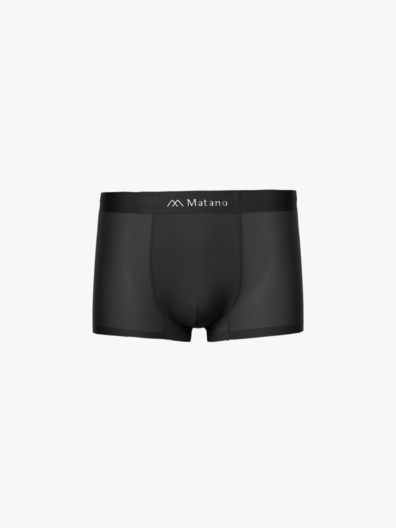 Quần Boxer Lụa Băng Thông Hơi QL066 Màu Đen
