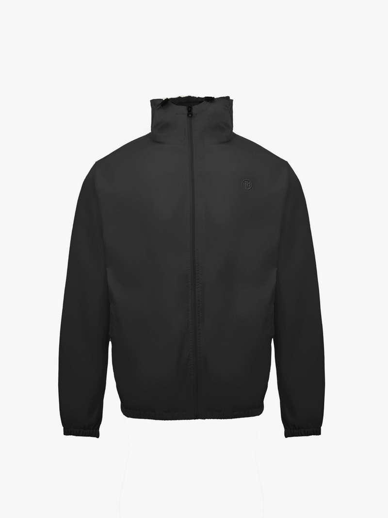 ao khoac du truot nuoc theu 3d logo 4m form regular ak075