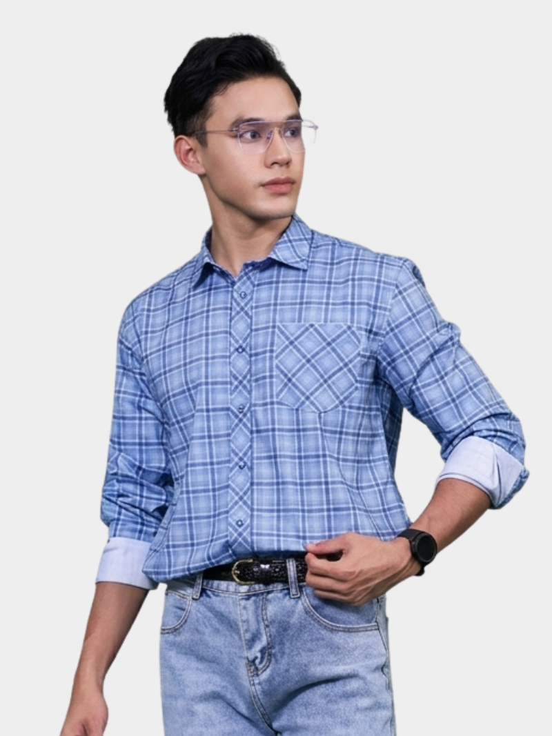 ao so mi caro cool-x form slimfit sm192