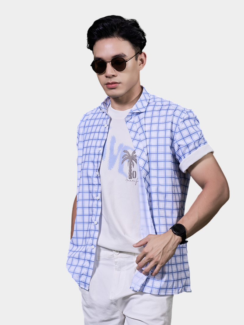 ao so mi caro cool-x theu 4m form regular sm193