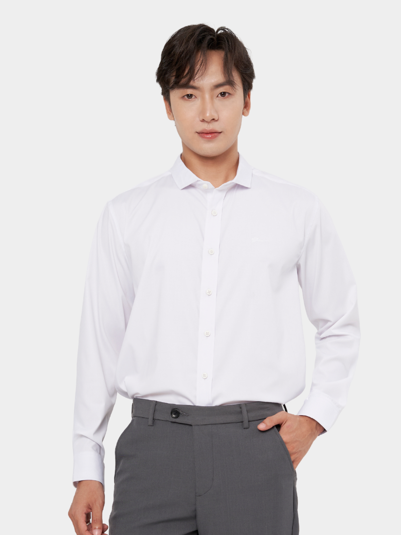 ao so mi cool-x theu 4m form slimfit sm195