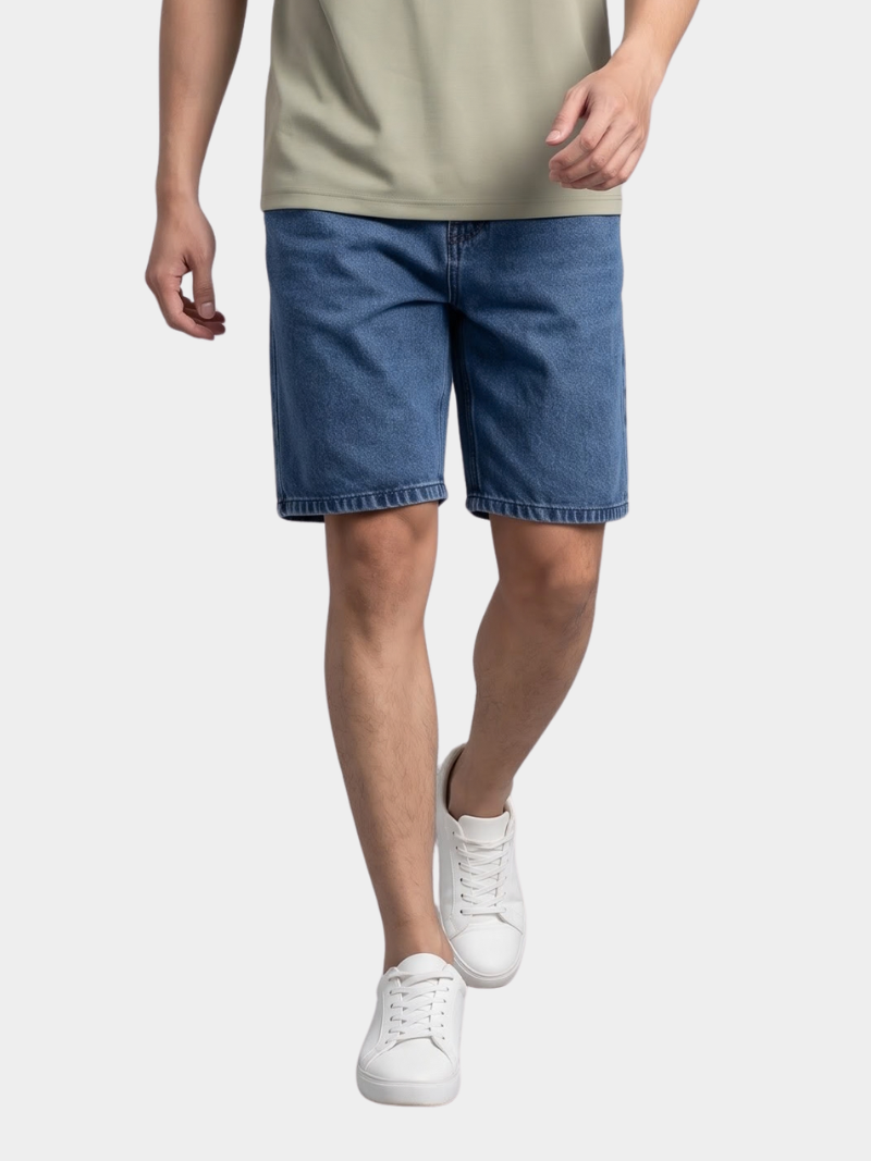 quan short jean wash bac form straight qs078