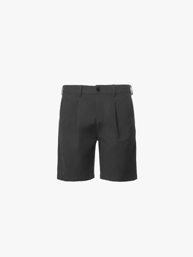 quan short kaki dieu 2 ben mieng tui form straight qs074