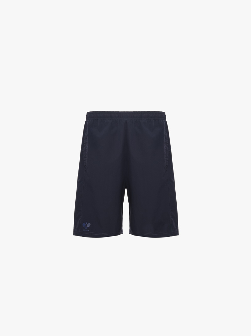 quan short the thao in logo 4men club form regular qs079 mau xanh den