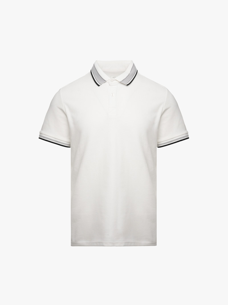 ao polo co phoi mau form regular po172