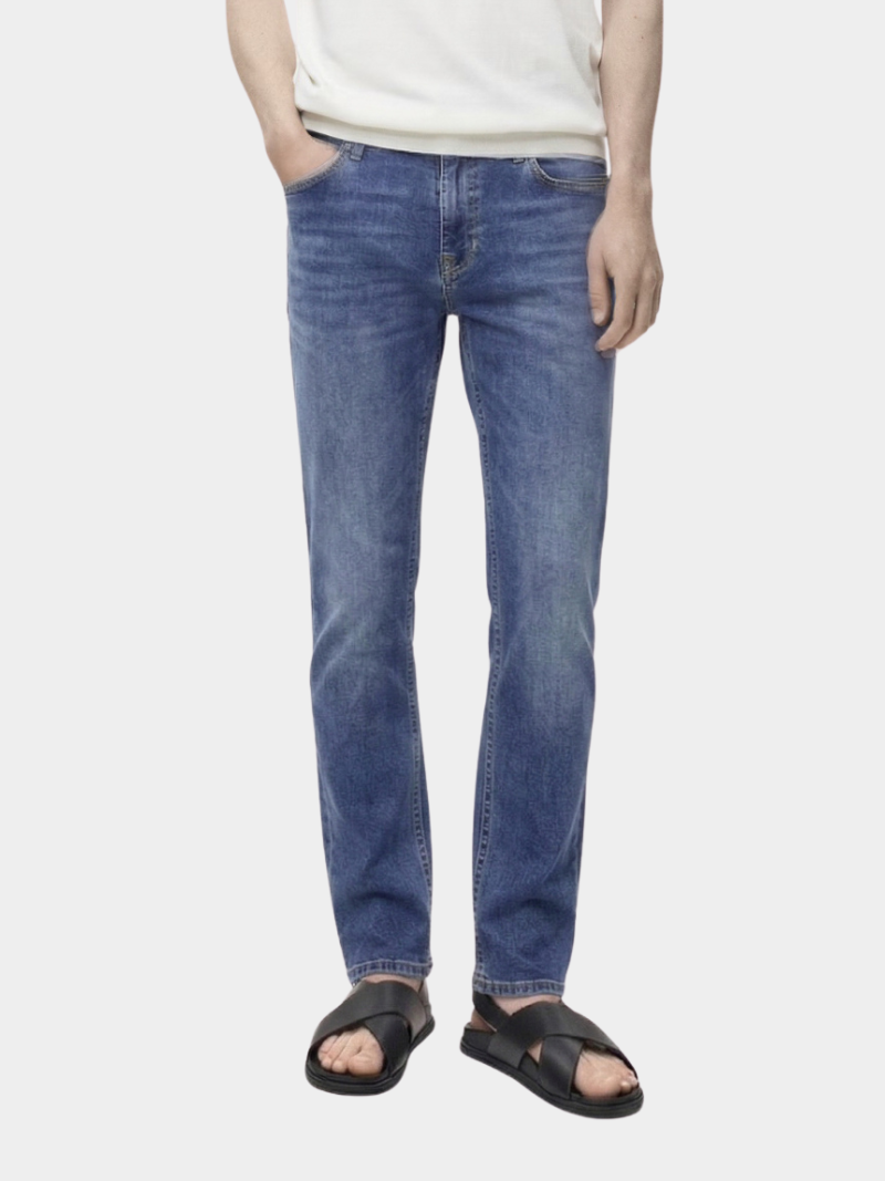 quan jean dieu tui sau form slimfit qj117