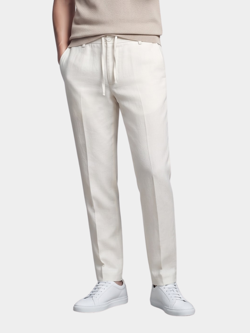 quan linen tron 1 coi form straight qk035