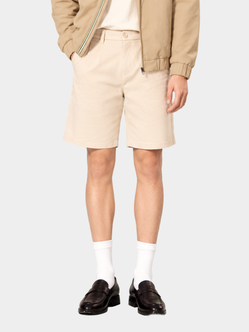 quan short signature stripe form straight qs088