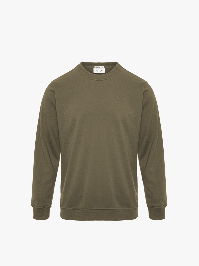 ao sweatshirt chan cua in chu form regular as007